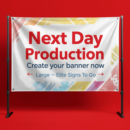 Vinyl Banner - Large
