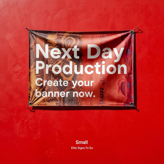 Vinyl Banner - Small