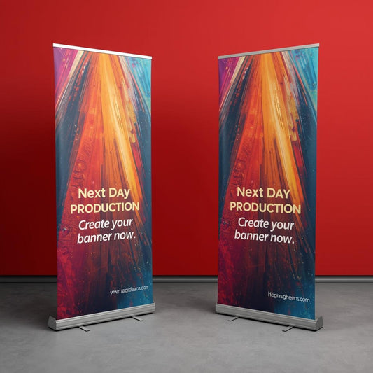 Eco Retractable Single-Sided Banner Stand