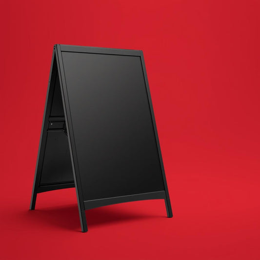 Heavy Duty Slide-In A-Frame Sidewalk Sign