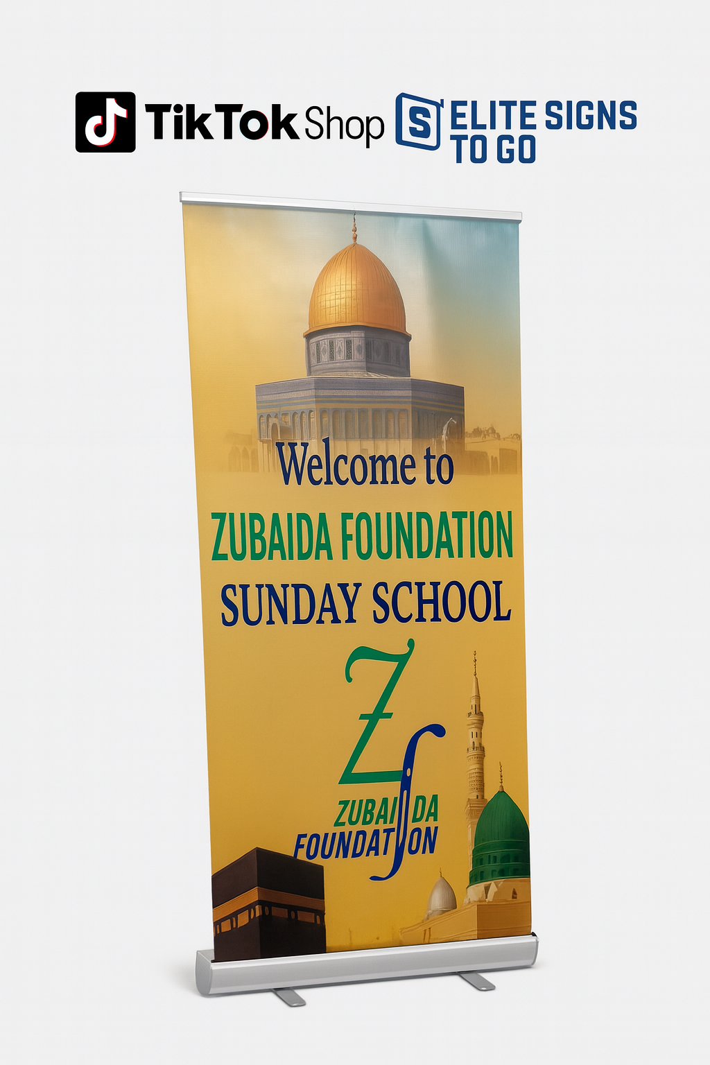 Silver Single Side Retractable Banner Stand image 6