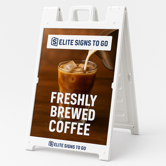 A-Frame Sidewalk Sign Stand image 0