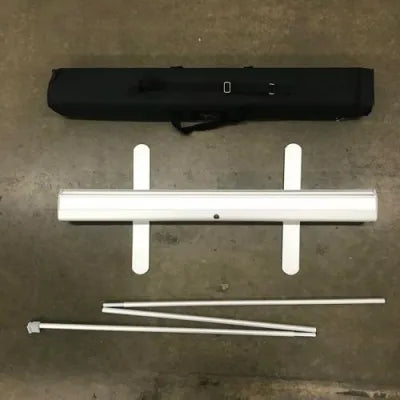 Silver Single Side Retractable Banner Stand image 1